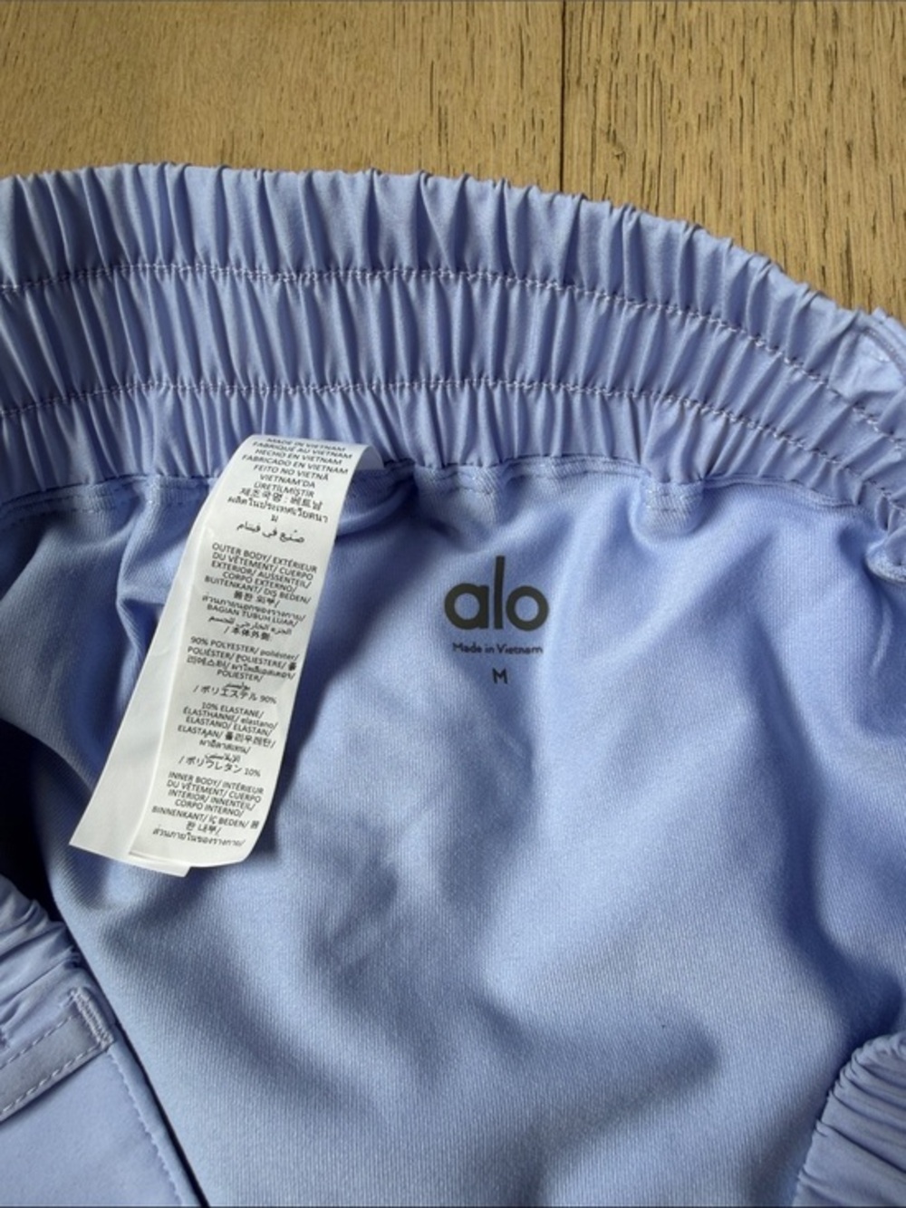 ALO Rally Tennis Skirt- Light Provence Blue - Picture 7 of 8